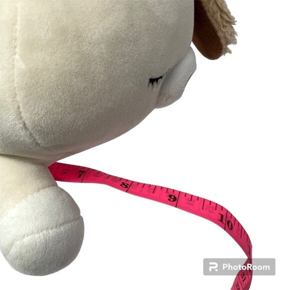 Squishmallow HugMees Harrison The Dog Kelly Toy Brown White Original - Picture 6 of 8